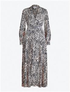 pink zebra print dress topshop