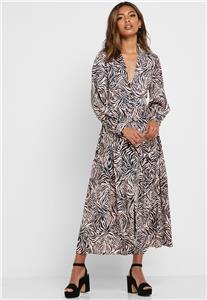 pink zebra print dress topshop