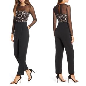 vince camuto lace jumpsuit