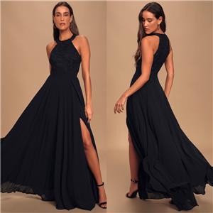 lulus love poem lace halter gown