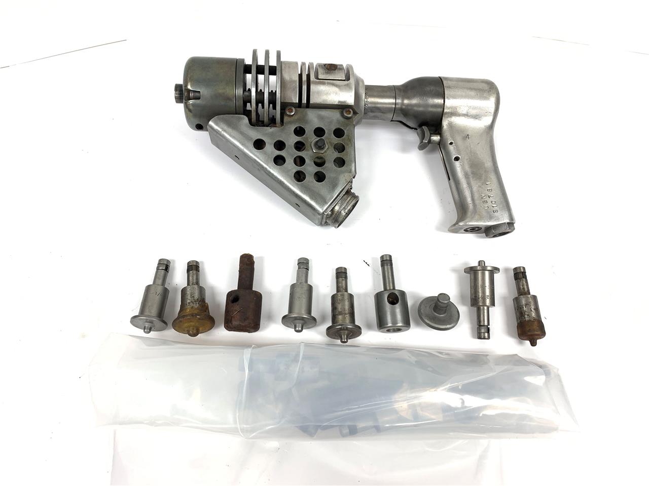 Aircraft-Tools-Thermal-Dimple-Gun-401-Shank-Hot-Rivet-Hammer-amp-Dimple-Die-Sets