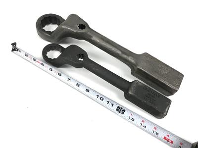 2pc OZAT 1-5//16/" SW21-SP /& 1-7//8/" SW32-SP Safety Offset Striker Wrench Set