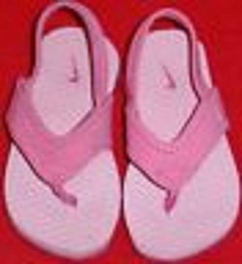New Girl's Toddler's Little Celso Nike Pink Thongs Flip Flops Sandals ...