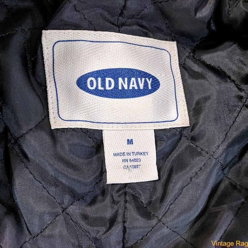 OLD NAVY Wool Blend Jacket Coat Peacoat Mens Size M Dark gray