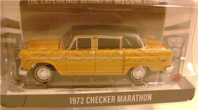 GREENLIGHT 1972 CHECKER MARATHON 50TH ANNIVERSARY MECUM AUCTION CARS SERIES 4 