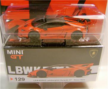 ミニカー MINIGT LBWK Lamborghini Huracan GT Rosso 1/64 TSM MINI GT Lamborghini Huracan LB WORKS Liberty Walk