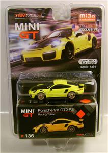 ミニカー MINI GT Porsche 911 GT2 RS Racing Yellow 1069757326_tp.jpg