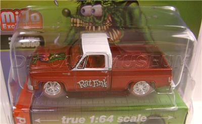 オートワールド 1978 シェビー シャイアン C-10 ラットフィンク 1978 '78 CHEVY CHEYENNE 10 RAT ROD TRUCK CHASE RAT FINK MIJO