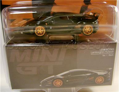 LAMBORGHINI HURACAN VER. 1 BLACK LBWK MIJO MINI GT DIECAST 2022 | eBay