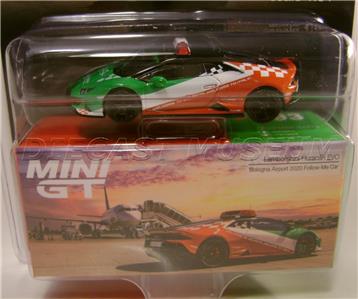 ミニカー MINI GT Lamborghini Huracan EVO Bologna Mini GT 1:64 Lamborghini Huracán EVO Bologna Airport 2020