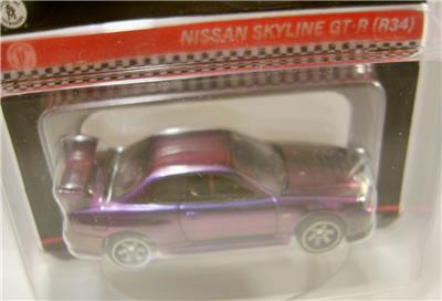 NISSAN SKYLINE GT-R R34 RED LINE CLUB CAR RLC HOT WHEELS 2024 | eBay