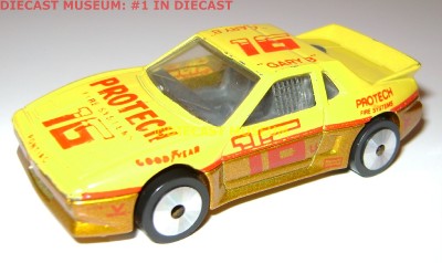 matchbox pontiac fiero 1985