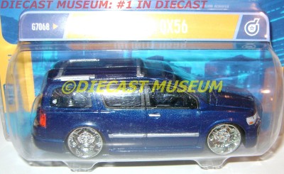 INFINITI QX56 SUV BLUE DROPSTARS HOT WHEELS HW DIECAST ULTRA RARE