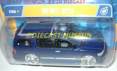 INFINITI QX56 SUV BLUE DROPSTARS HOT WHEELS HW DIECAST ULTRA RARE