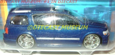 INFINITI QX56 SUV BLUE DROPSTARS HOT WHEELS HW DIECAST ULTRA