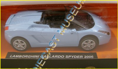 【ギフ_包装】 LAMBO '06 2006 LAMBORGHINI NEW DIECAST 1:43 SPYDER GALLARDO ミニカー