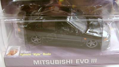 MITSUBISHI LANCER EVOLUTION EVO III INITIAL D DIECAST