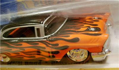 1957 '57 CHEVY CHEVROLET BEL AIR FLAMES 1:50 SCALE DIECAST ...