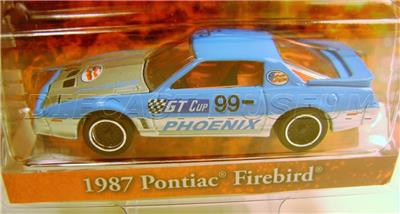 1987 '87 PONTIAC FIREBIRD TRANS AM TA MACGYVER HOLLYWOOD DIECAST GREENLIGHT 2017