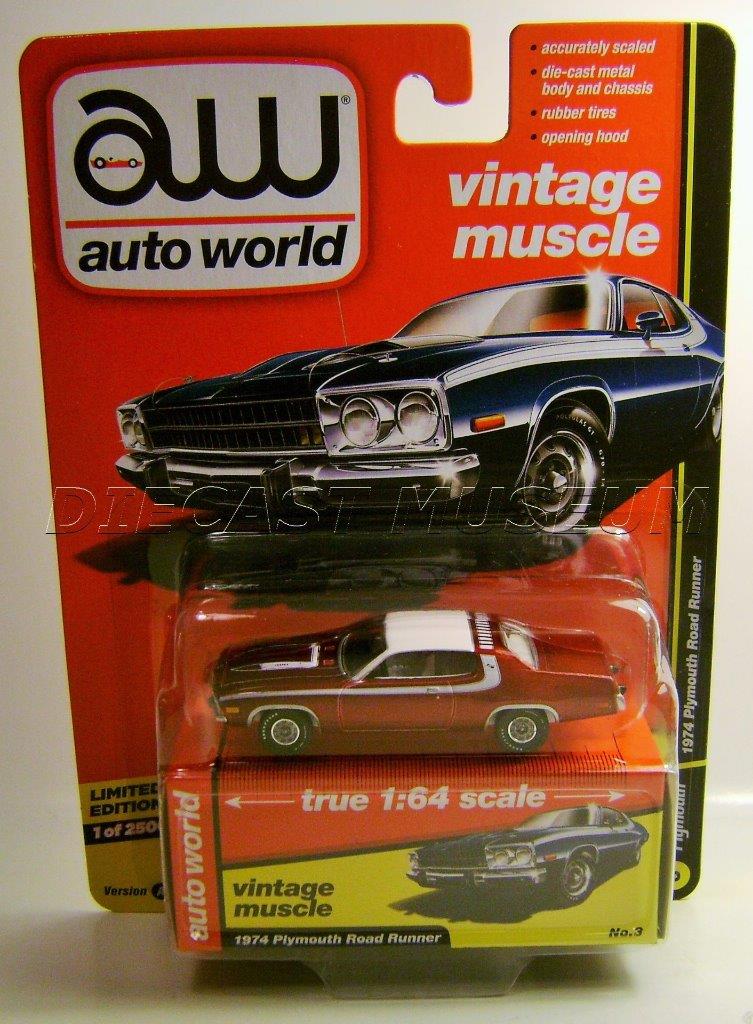 autoworld diecast chase cars