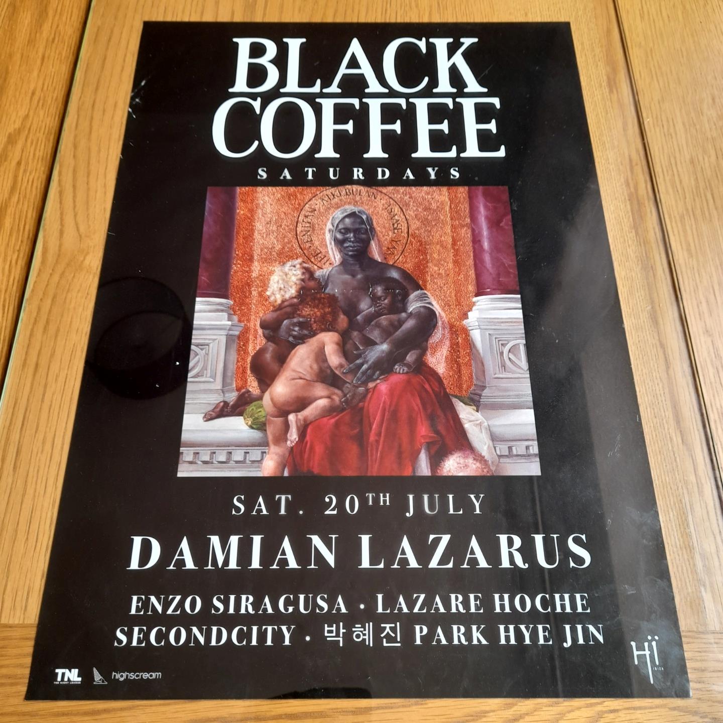 BLACK COFFEE @ HI CLUB 2019 - IBIZA CLUB POSTERS - DJ TRIBAL HOUSE MUSIC - Picture 16 of 24