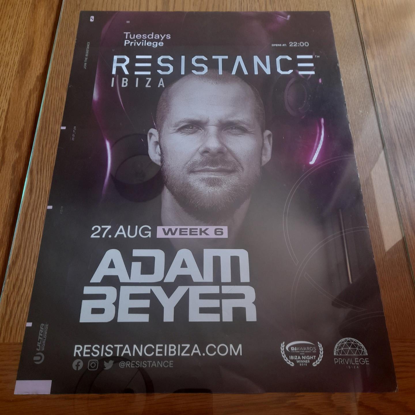 RESISTANCE @ PRIVILEGE CLUB 2019 - IBIZA CLUB POSTERS - DJ TECHNO HOUSE MUSIC - Picture 22 of 22