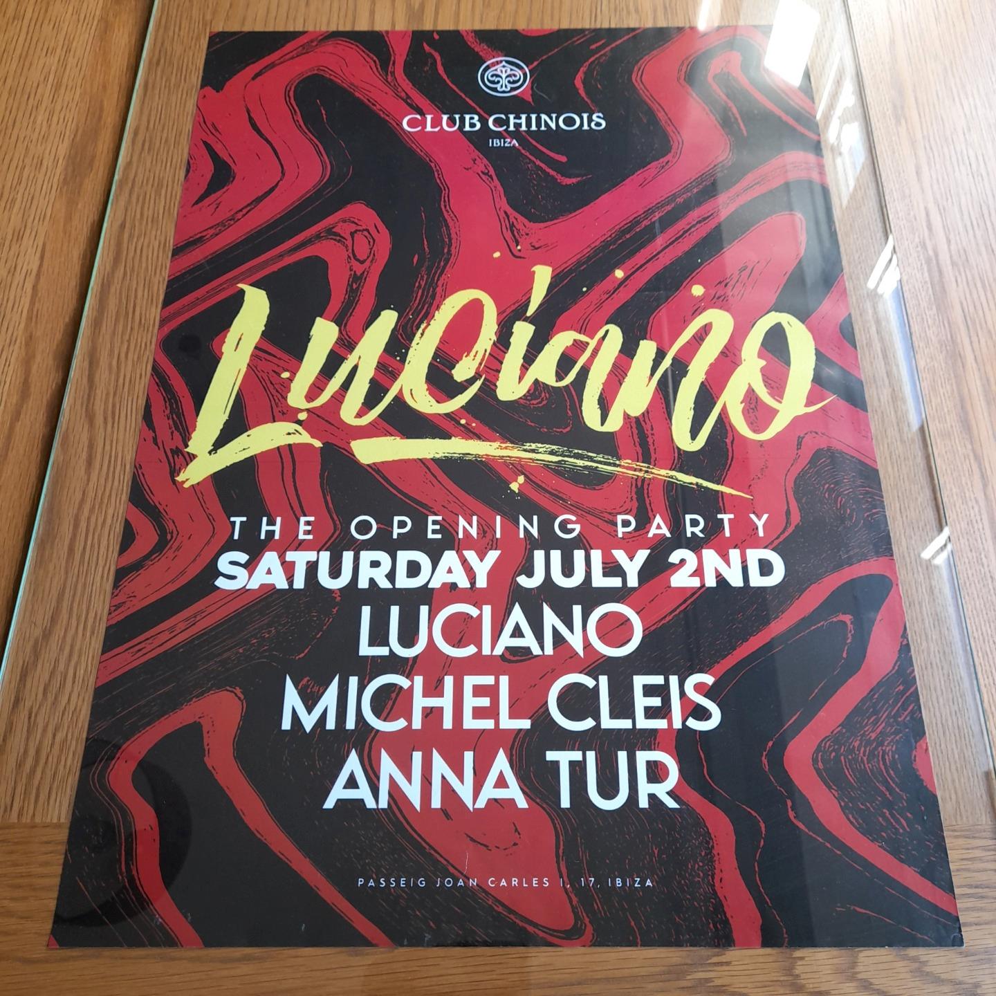 LUCIANO & FRIENDS @ CLUB CHINOIS IBIZA 2022 - IBIZA CLUB POSTERS DJ HOUSE MUSIC - Picture 13 of 24