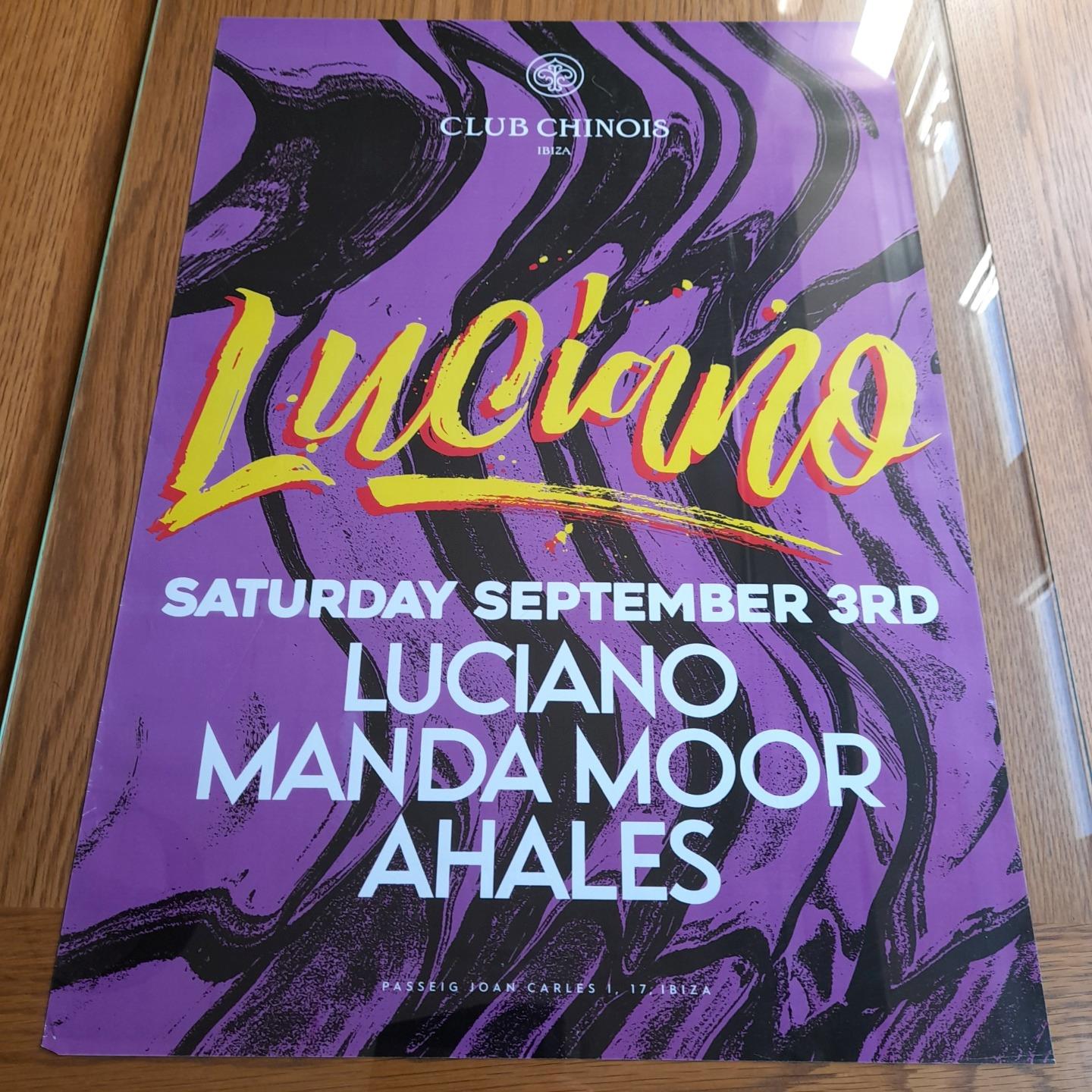 LUCIANO & FRIENDS @ CLUB CHINOIS IBIZA 2022 - IBIZA CLUB POSTERS DJ HOUSE MUSIC - Picture 21 of 24