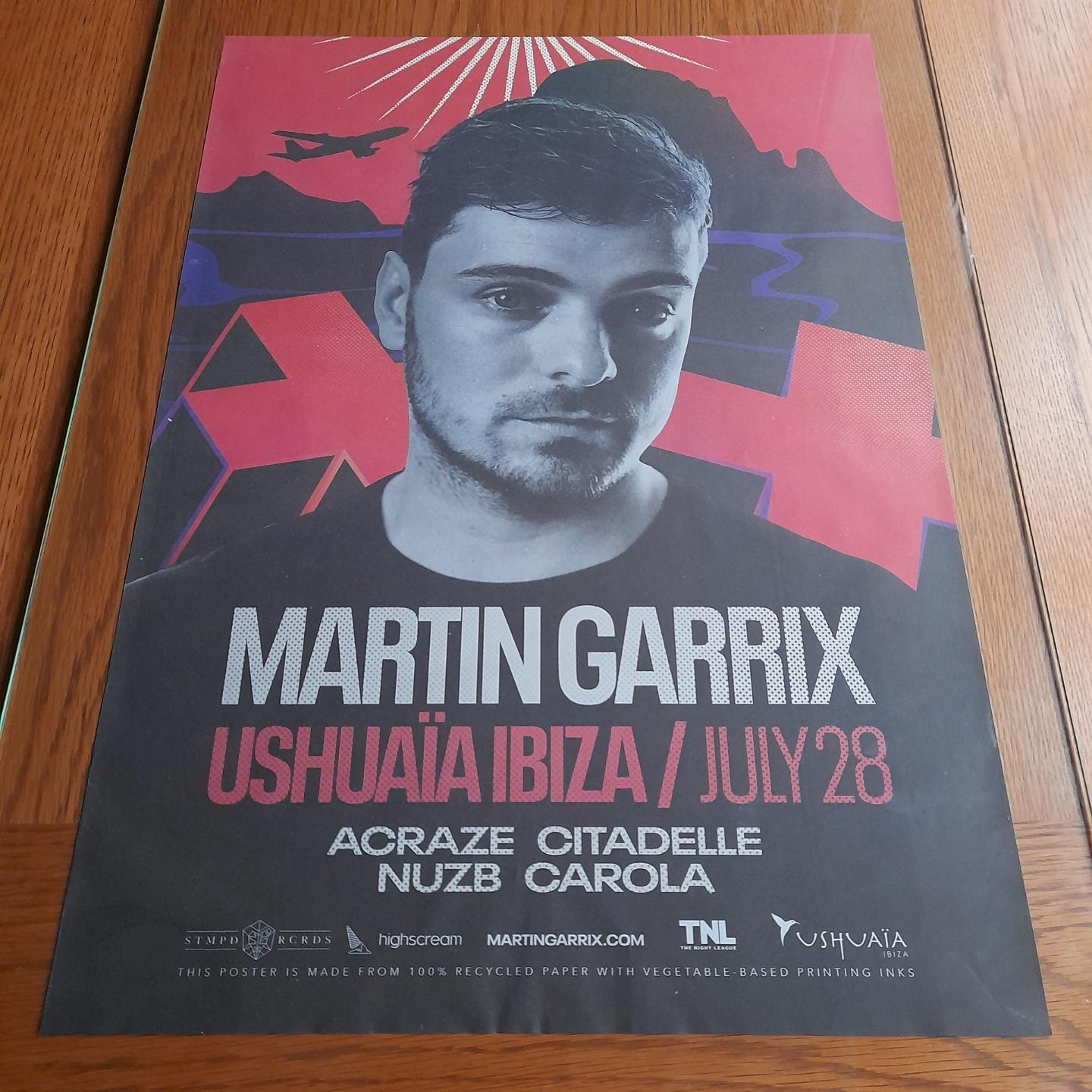 MARTIN GARRIX @ USHUAIA IBIZA 2022 - IBIZA CLUB POSTERS - DJ EDM HOUSE MUSIC - Picture 14 of 20
