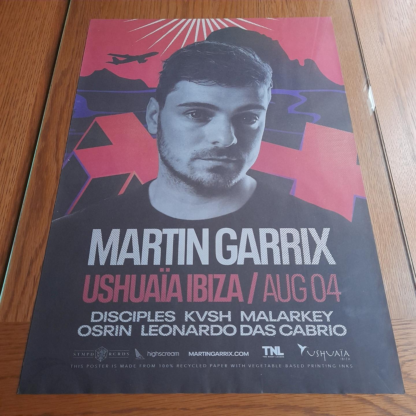 MARTIN GARRIX @ USHUAIA IBIZA 2022 - IBIZA CLUB POSTERS - DJ EDM HOUSE MUSIC - Picture 15 of 20