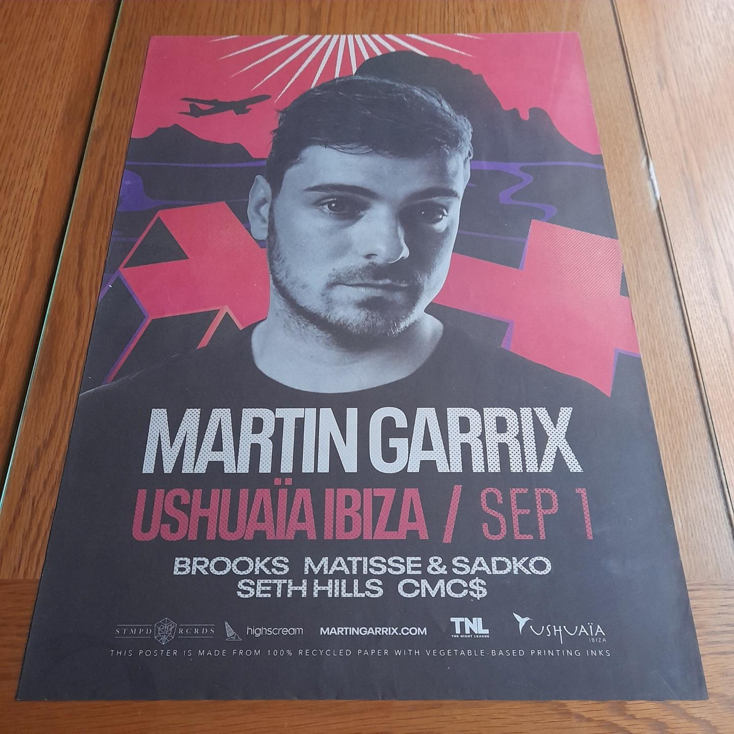 MARTIN GARRIX @ USHUAIA IBIZA 2022 - IBIZA CLUB POSTERS - DJ EDM HOUSE MUSIC - Picture 19 of 20