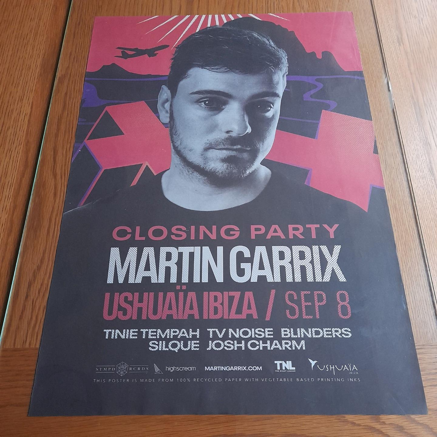 MARTIN GARRIX @ USHUAIA IBIZA 2022 - IBIZA CLUB POSTERS - DJ EDM HOUSE MUSIC - Picture 20 of 20