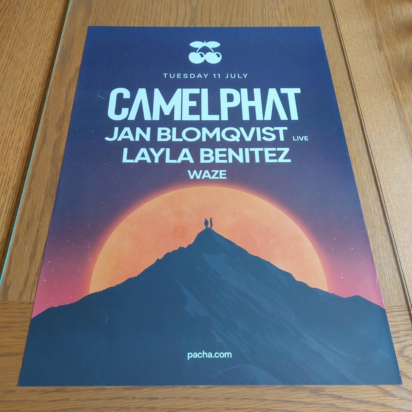 CAMELPHAT @ PACHA IBIZA 2023 - IBIZA CLUB POSTERS - DJ DANCE HOUSE MUSIC - Picture 17 of 29