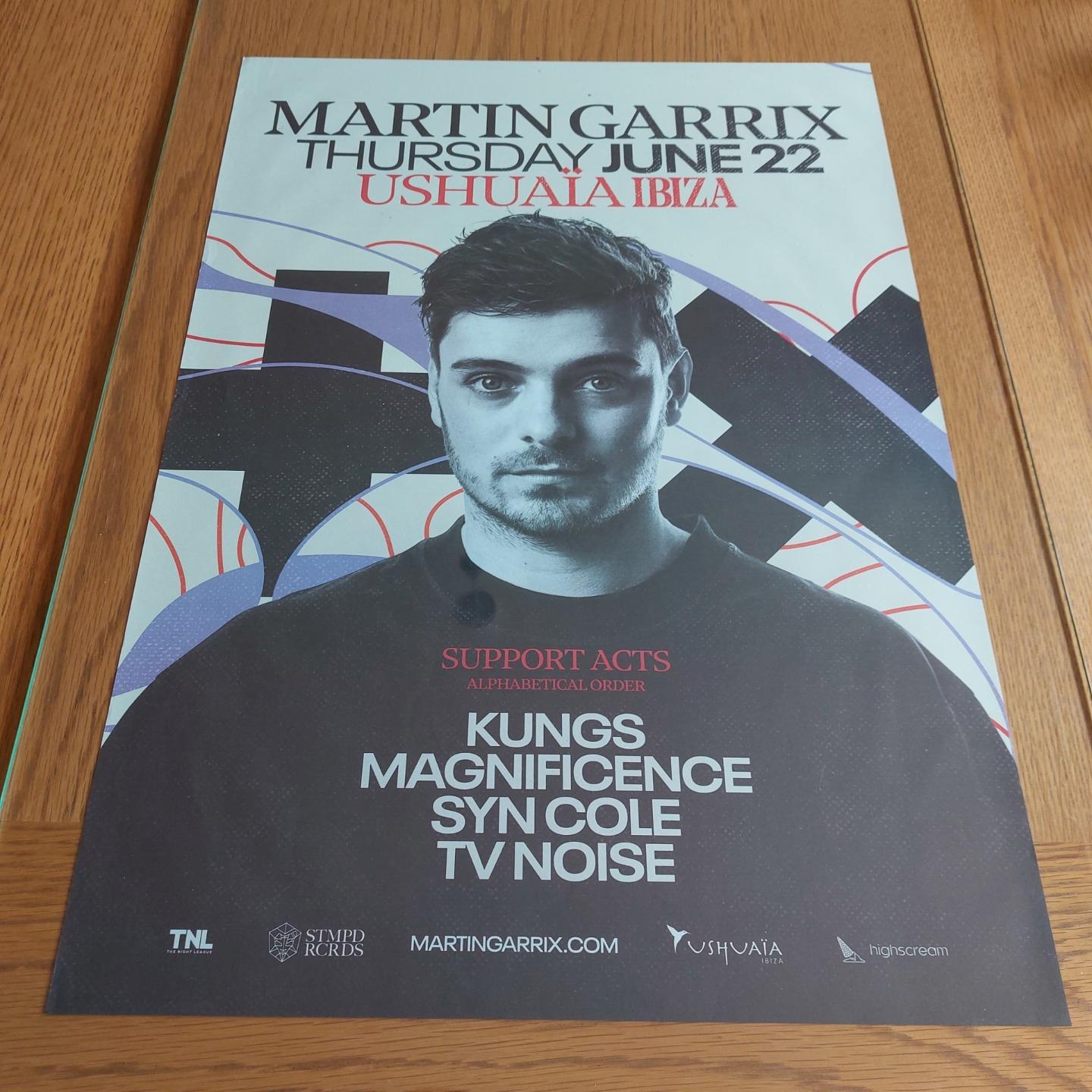 MARTIN GARRIX @ USHUAIA IBIZA 2023 - IBIZA CLUB POSTERS - DJ EDM HOUSE MUSIC - Picture 10 of 18