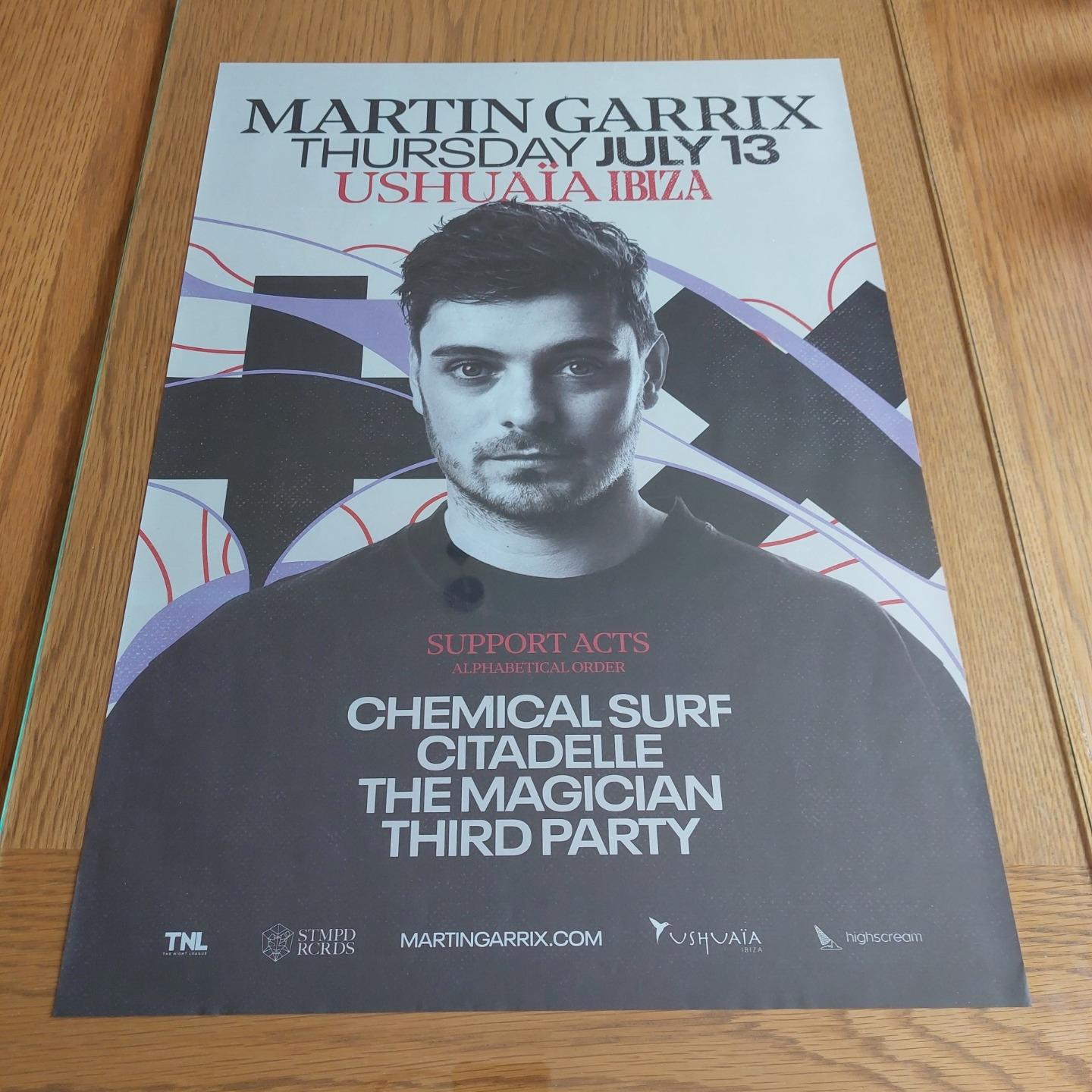 MARTIN GARRIX @ USHUAIA IBIZA 2023 - IBIZA CLUB POSTERS - DJ EDM HOUSE MUSIC - Picture 13 of 18