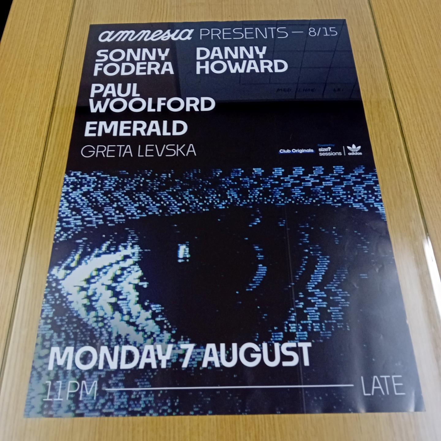 AMNESIA PRESENTS @ AMNESIA IBIZA 2023 - IBIZA CLUB POSTERS - DJ HOUSE MUSIC - Picture 15 of 22