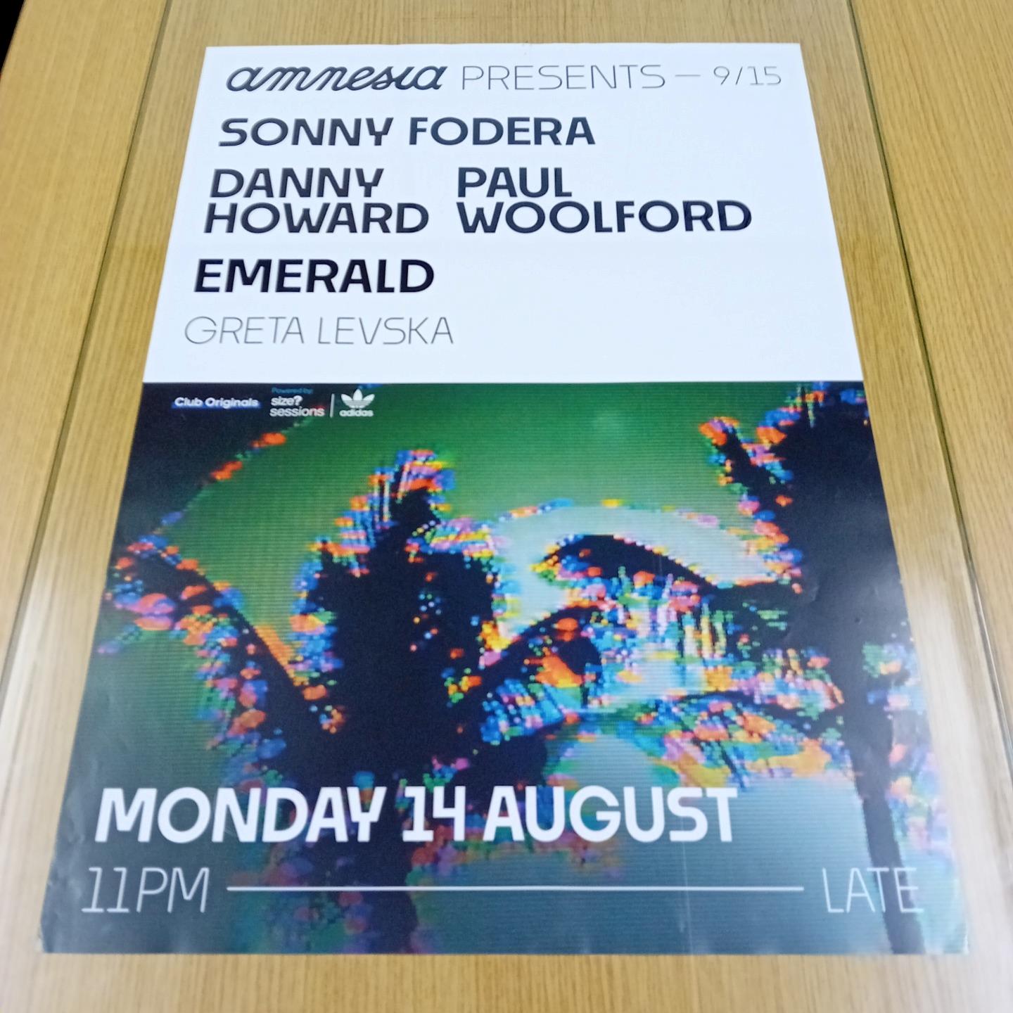 AMNESIA PRESENTS @ AMNESIA IBIZA 2023 - IBIZA CLUB POSTERS - DJ HOUSE MUSIC - Picture 16 of 22