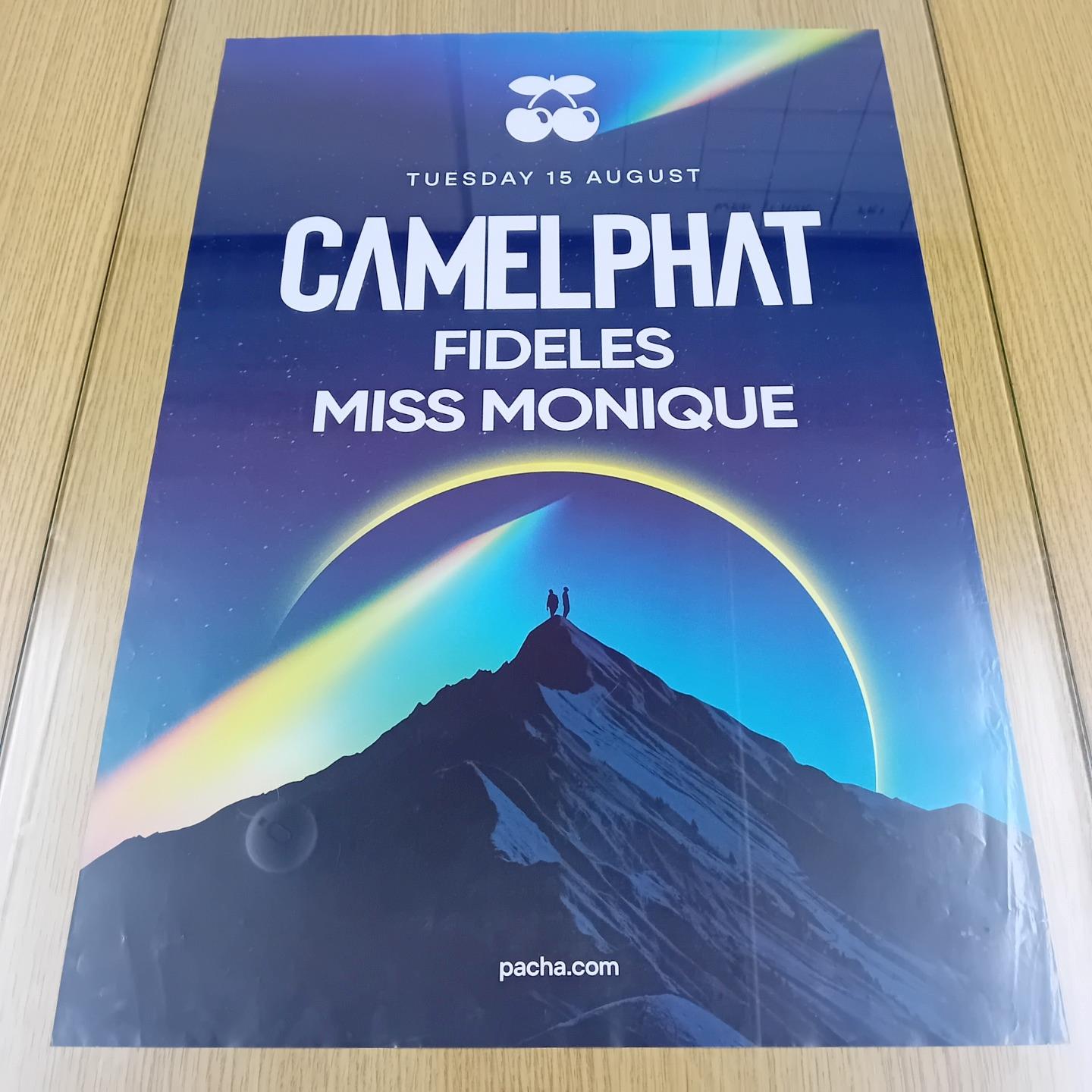 CAMELPHAT @ PACHA IBIZA 2023 - IBIZA CLUB POSTERS - DJ DANCE HOUSE MUSIC - Picture 22 of 29