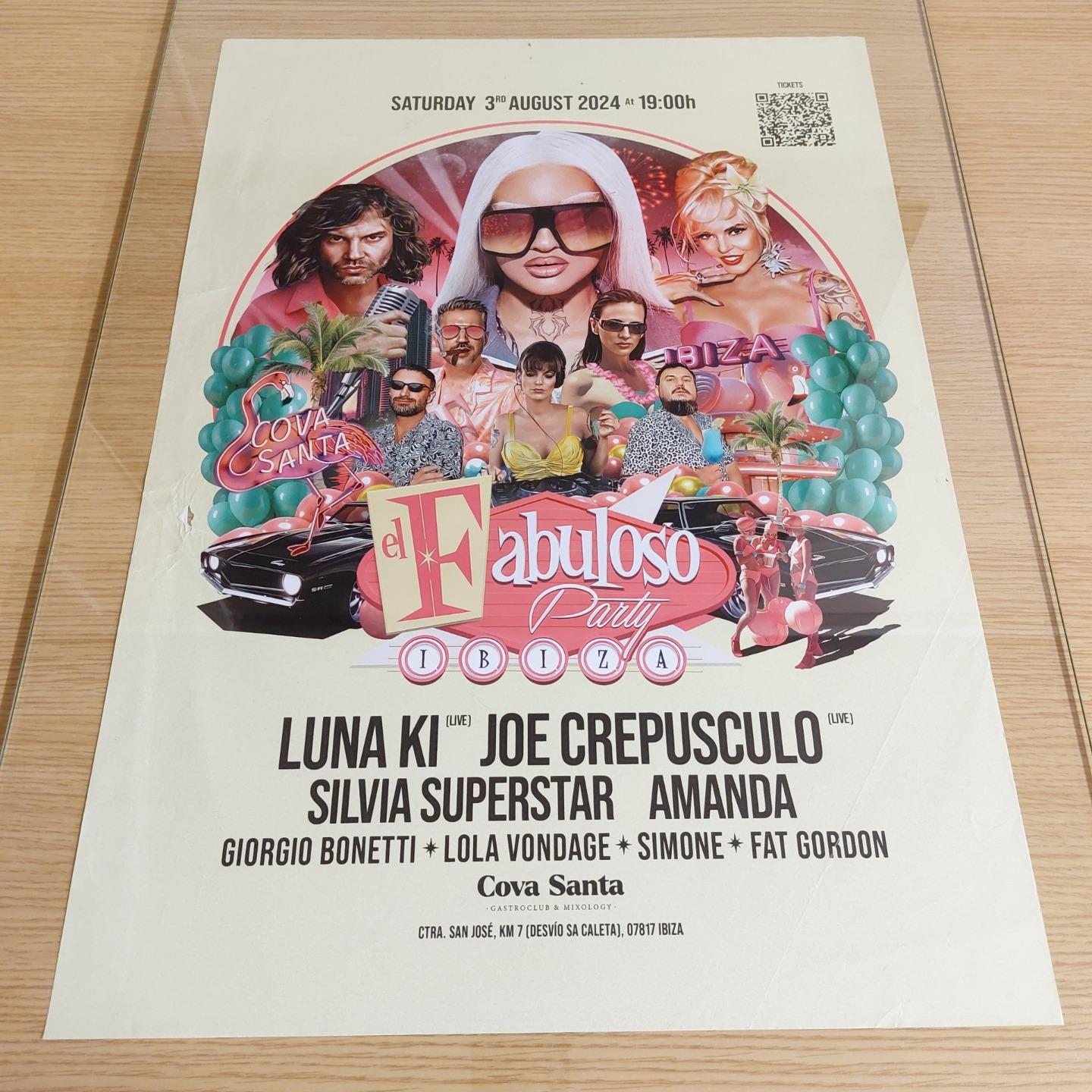 OTHER EVENTS 2024 @ COVA SANTA IBIZA - IBIZA CLUB POSTERS - DJ HOUSE MUSIC - Picture 18 of 24