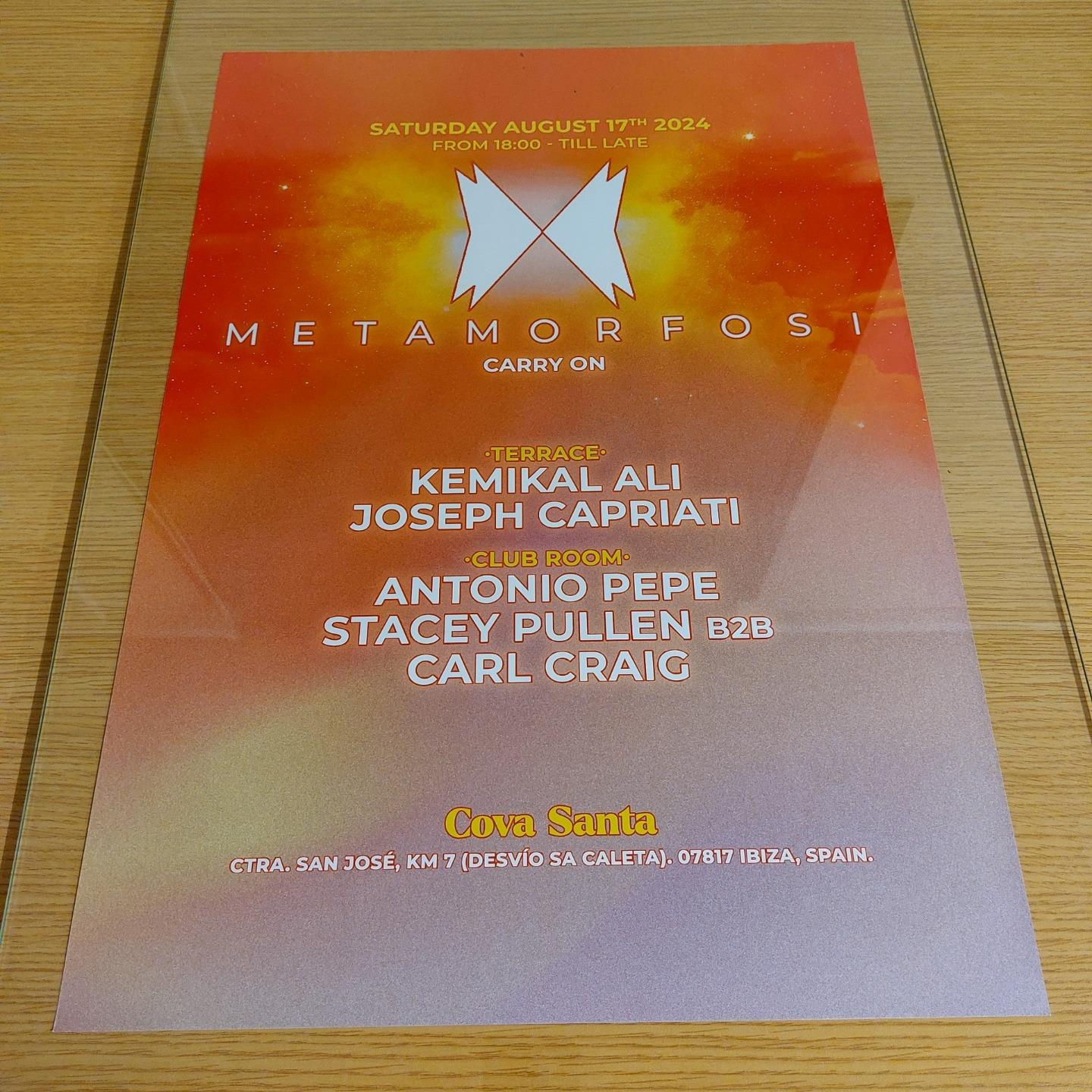 OTHER EVENTS 2024 @ COVA SANTA IBIZA - IBIZA CLUB POSTERS - DJ HOUSE MUSIC - Picture 21 of 24