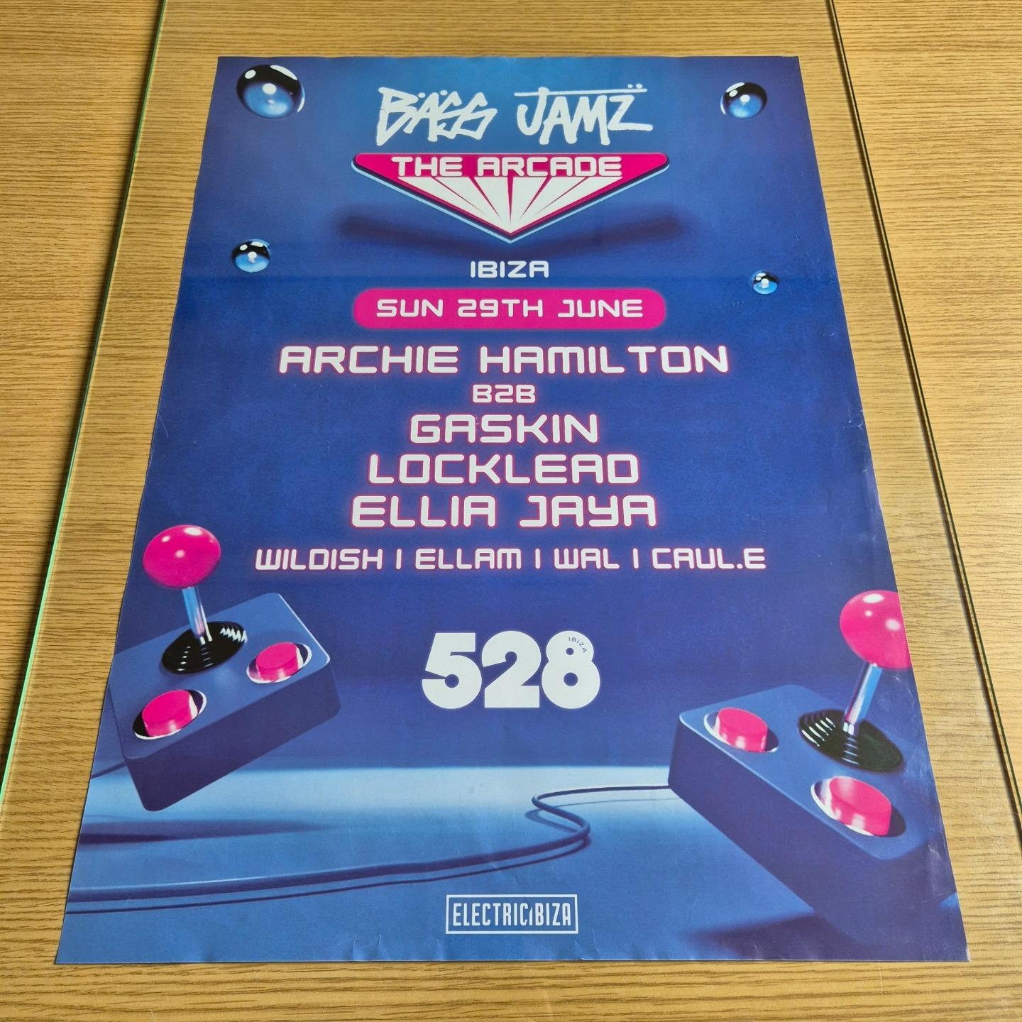 BASS JAMZ @ 528 IBIZA 2025 - IBIZA CLUB POSTERS - DJ HOUSE MUSIC