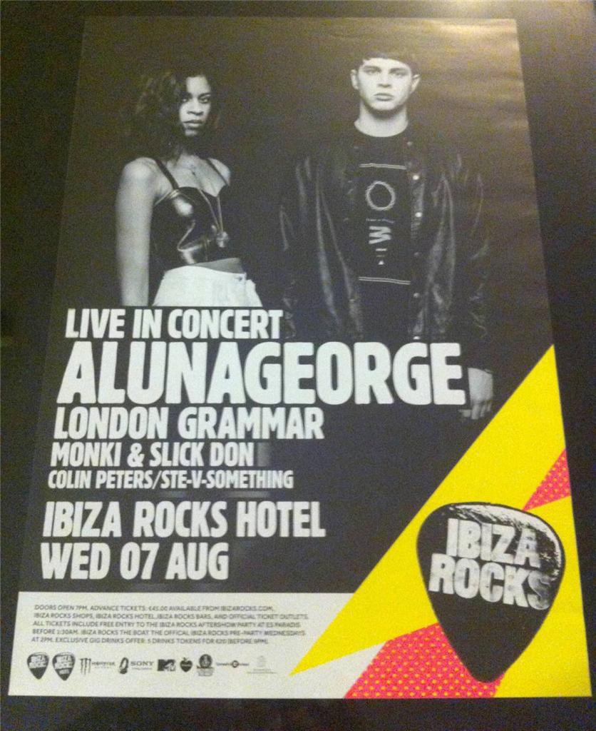 LIVE ARTISTS & BANDS 2013 @ IBIZA ROCKS HOTEL - IBIZA CLUB POSTERS - DJ MUSIC - Picture 7 of 11