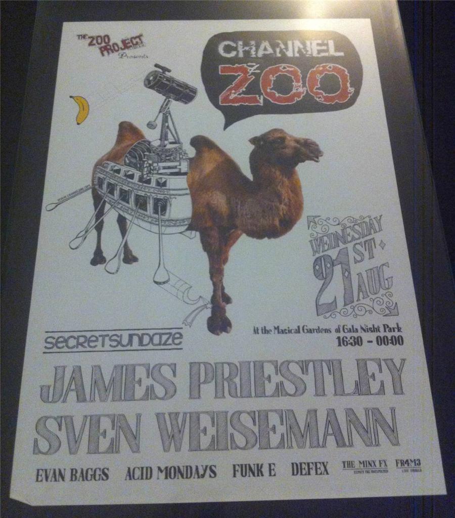 CHANNEL ZOO 2013 @ GALA NIGHT BENIMUSSA PARK - IBIZA CLUB POSTERS - ANIMALS - Picture 8 of 10