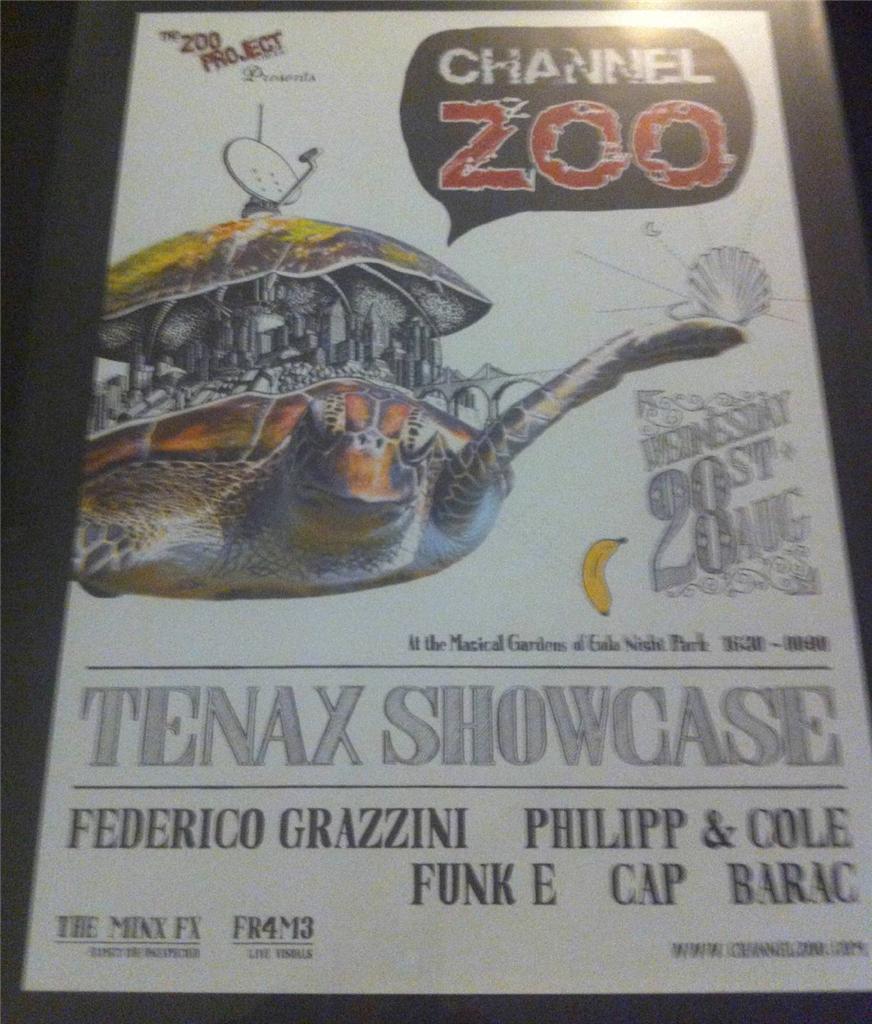 CHANNEL ZOO 2013 @ GALA NIGHT BENIMUSSA PARK - IBIZA CLUB POSTERS - ANIMALS - Picture 9 of 10