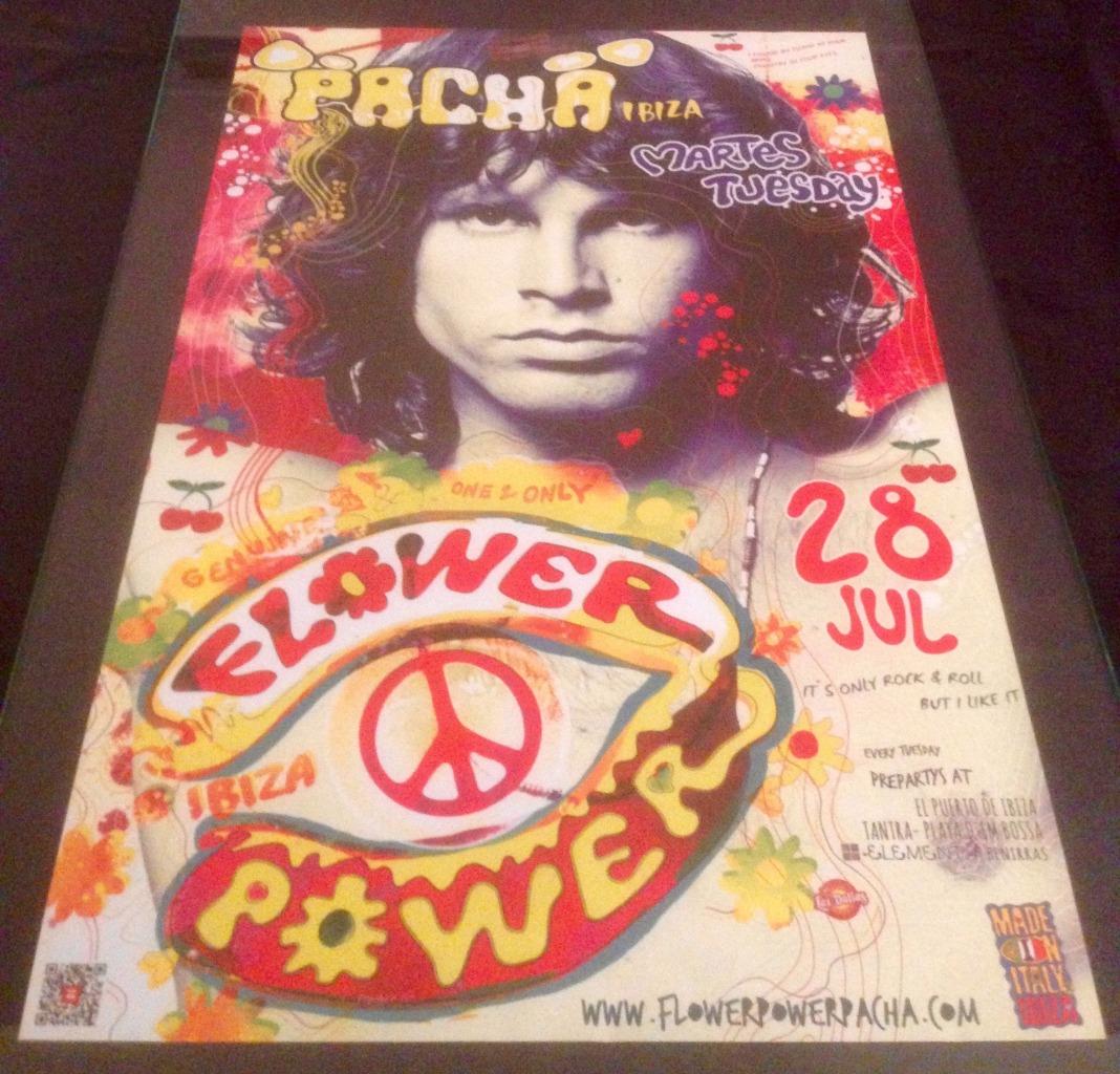 FLOWER POWER 2015 @ PACHA CLUB - IBIZA CLUB POSTERS - HIPPY 60s 70s 80s MUSIC - Picture 8 of 16