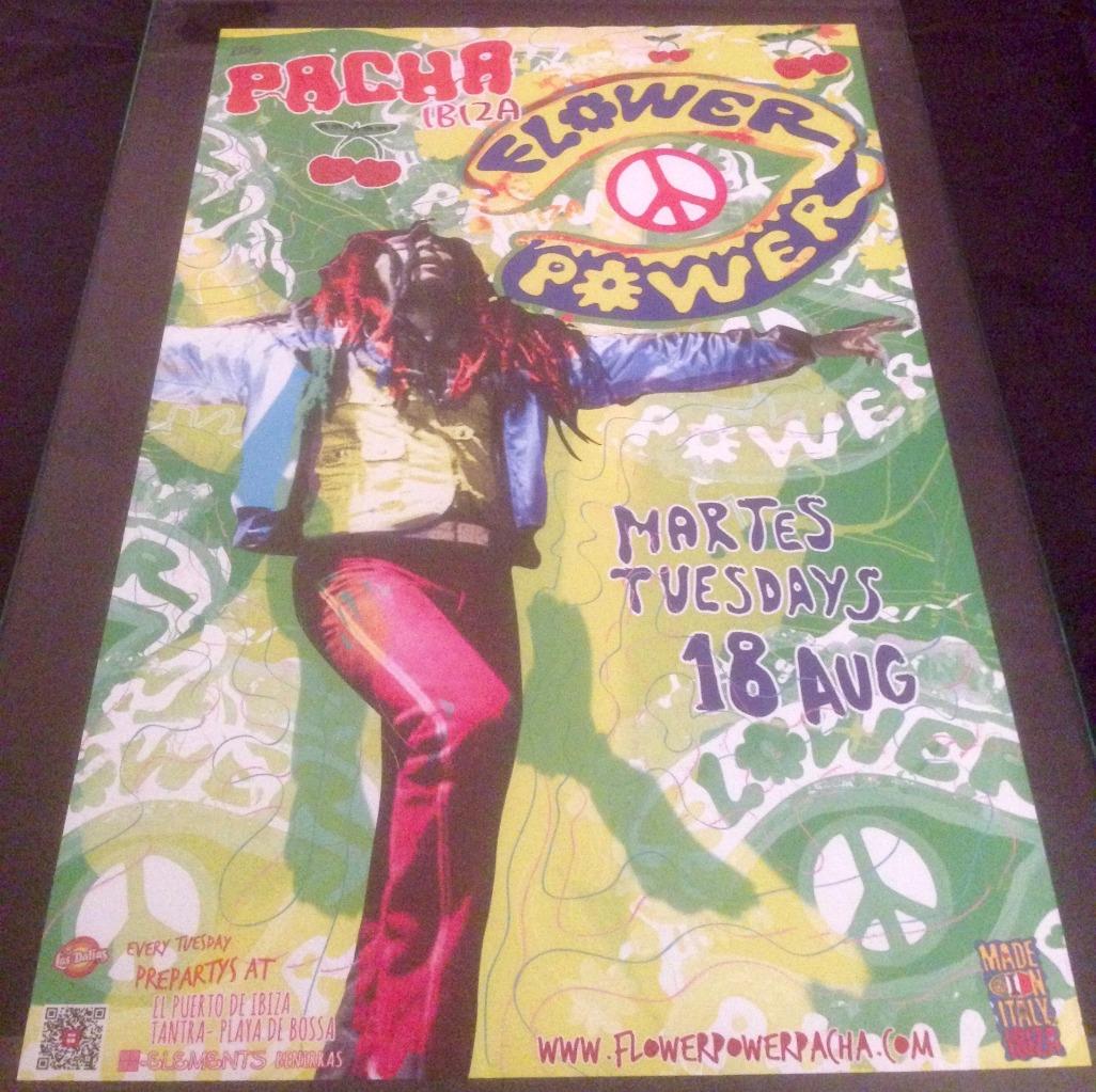 FLOWER POWER 2015 @ PACHA CLUB - IBIZA CLUB POSTERS - HIPPY 60s 70s 80s MUSIC - Picture 11 of 16