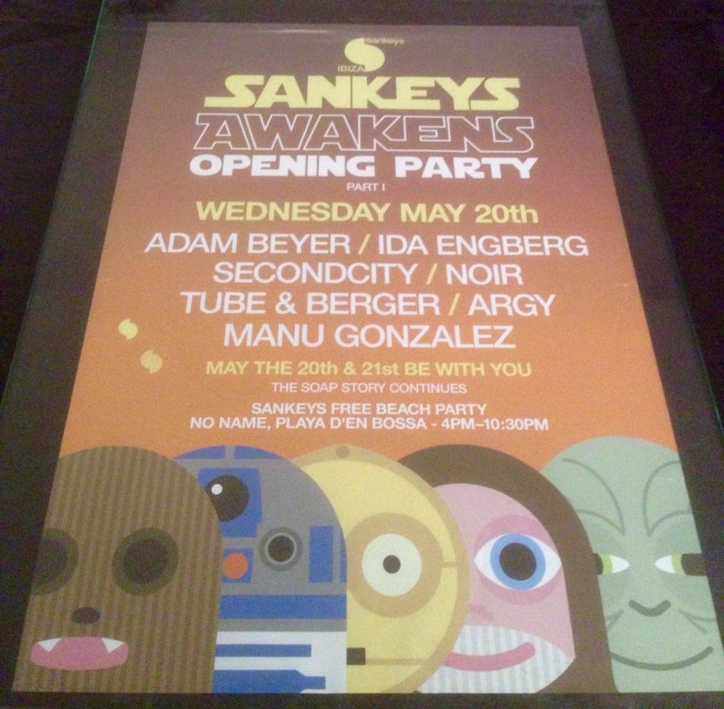 OPENING / ABODE / OTHERS / CLOSING 2015 @ SANKEYS CLUB - IBIZA CLUB POSTERS - DJ - Picture 2 of 11