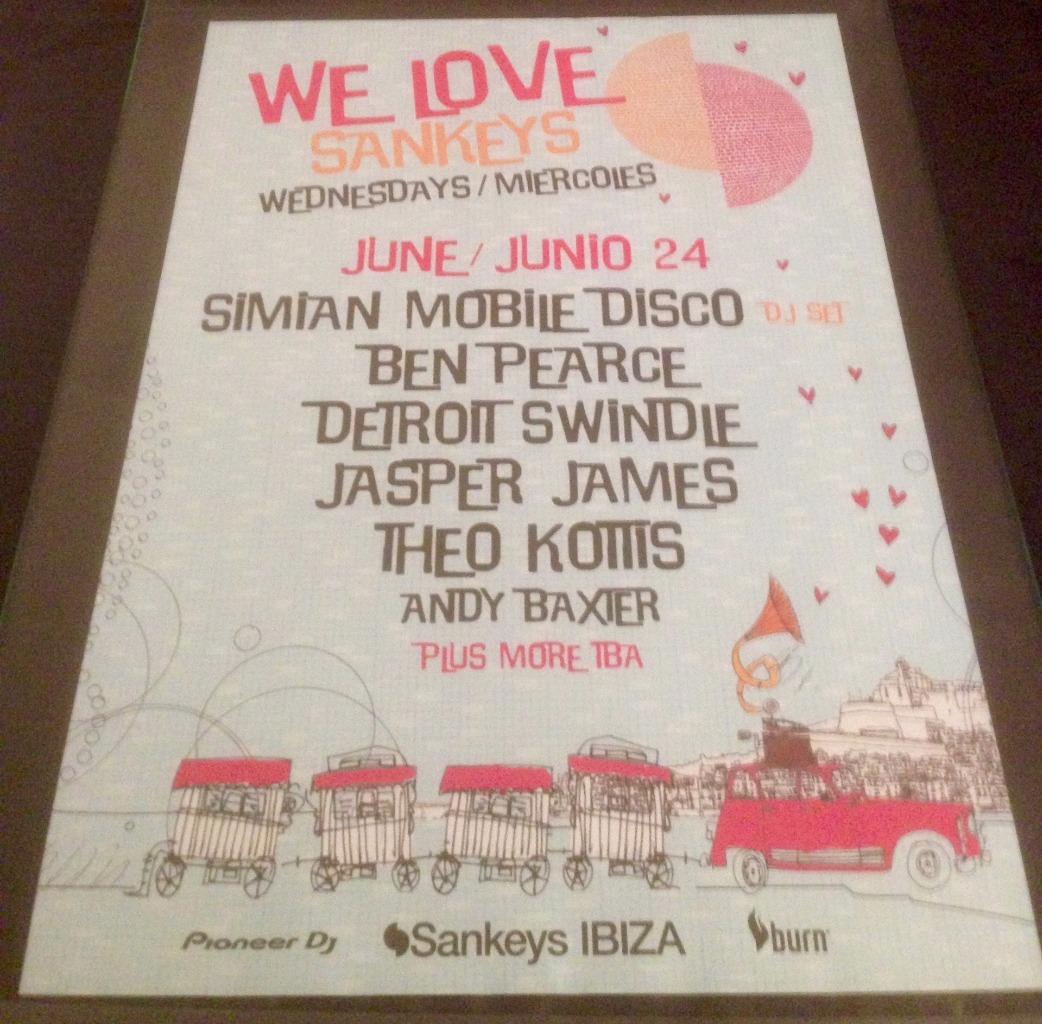WE LOVE 2015 @ SANKEYS CLUB - IBIZA CLUB POSTERS - DJ HOUSE DANCE MUSIC RAVE - Picture 3 of 17