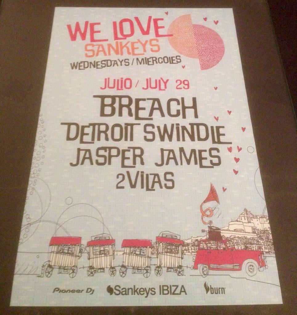 WE LOVE 2015 @ SANKEYS CLUB - IBIZA CLUB POSTERS - DJ HOUSE DANCE MUSIC RAVE - Picture 7 of 17