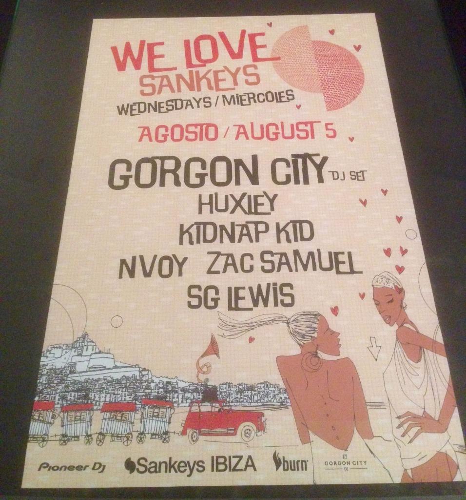 WE LOVE 2015 @ SANKEYS CLUB - IBIZA CLUB POSTERS - DJ HOUSE DANCE MUSIC RAVE - Picture 12 of 17